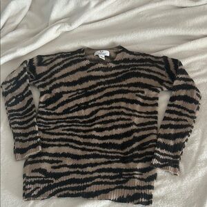 Animal Print Sweater